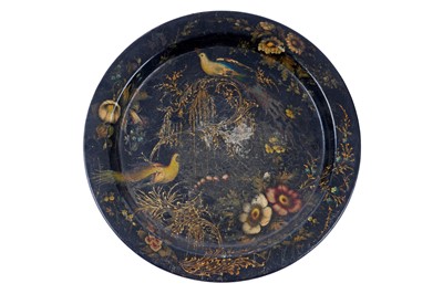 Lot 476 - An early 20th Century repoussé copper panel; and other items