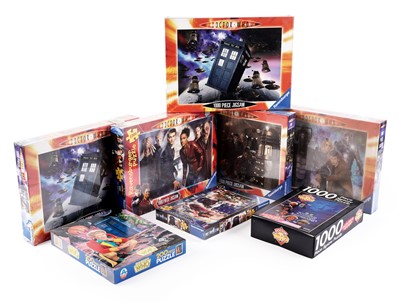 Lot 211 - A large collection of Doctor Who jigsaw puzzles