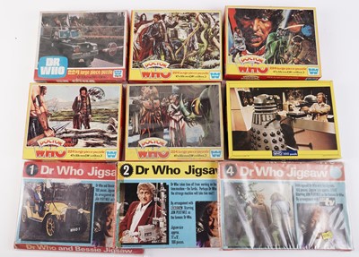 Lot 211 - A large collection of Doctor Who jigsaw puzzles