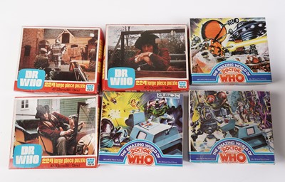 Lot 211 - A large collection of Doctor Who jigsaw puzzles