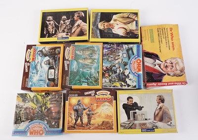 Lot 211 - A large collection of Doctor Who jigsaw puzzles