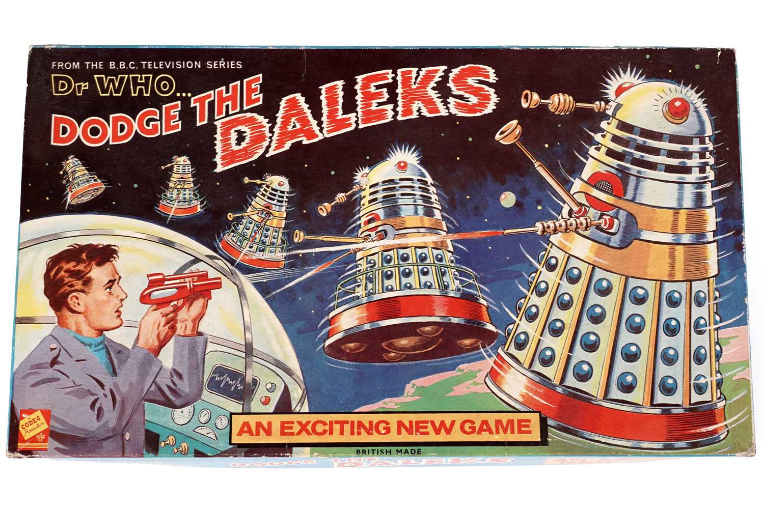 Lot 213 - A Codeg Production Dr Who... Dodge the Daleks