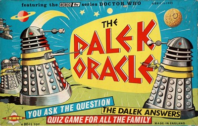 Lot 221 - A Bell Toy The Dalek Oracle Quiz Game