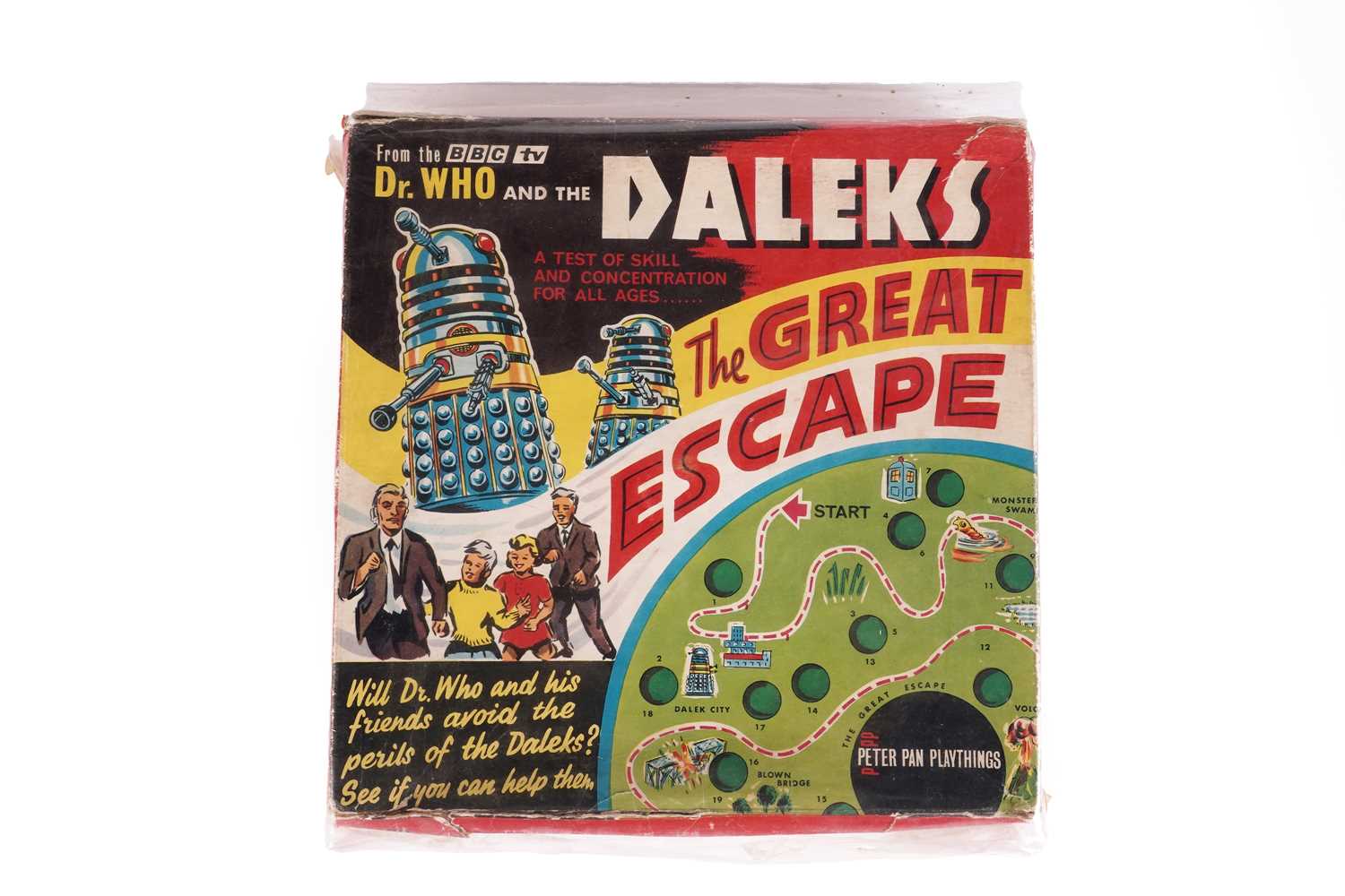 Lot 232 - A Peter Pan Playthings Dr Who and The Daleks The Great Escape