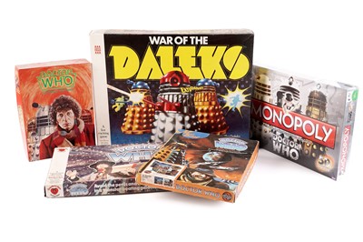 Lot 220 - Four Doctor Who board games