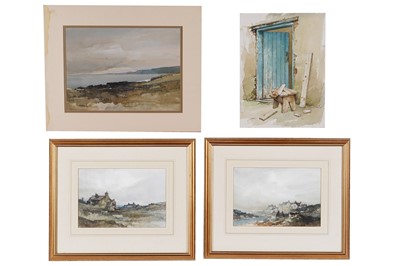 Lot 416 - Alfred Ainslie "Alf" O'Brien - Four works | watercolours