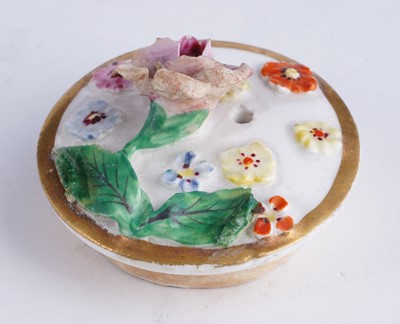 Lot 433 - A group of encrusted porcelain including Derby