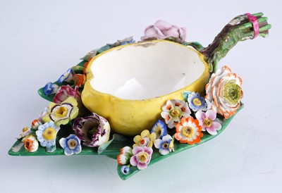 Lot 433 - A group of encrusted porcelain including Derby