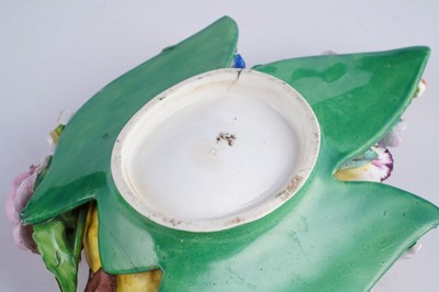Lot 433 - A group of encrusted porcelain including Derby
