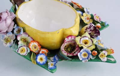 Lot 433 - A group of encrusted porcelain including Derby