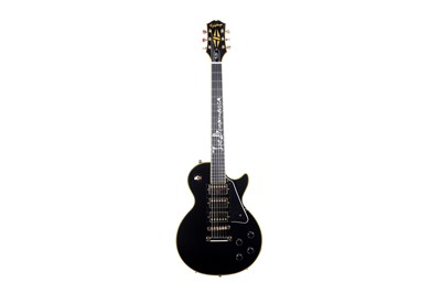 Lot 181 - An Epiphone Joe Bonamassa Black Beauty Les Paul Custom