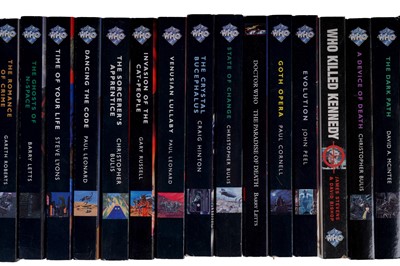 Lot 283 - A collection of Virgin Doctor Who and other books