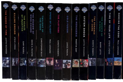 Lot 283 - A collection of Virgin Doctor Who and other books