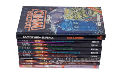 Lot 283 - A collection of Virgin Doctor Who and other books