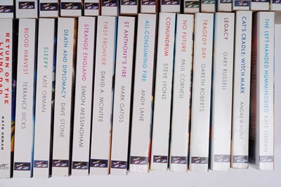 Lot 283 - A collection of Virgin Doctor Who and other books