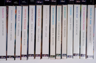 Lot 283 - A collection of Virgin Doctor Who and other books