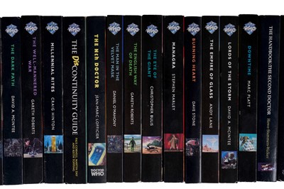 Lot 283 - A collection of Virgin Doctor Who and other books