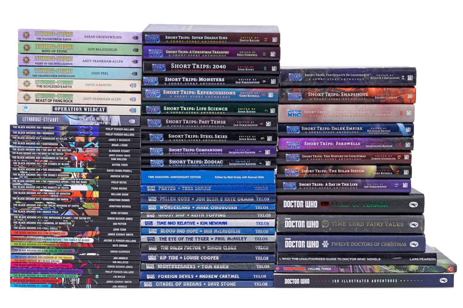 Lot 278 - A collection of Doctor Who novellas and short stories