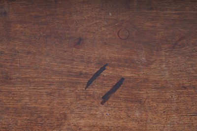 Lot 54 - A George III mahogany side table
