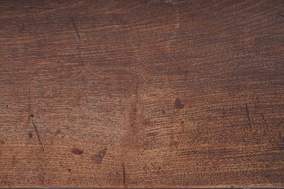 Lot 54 - A George III mahogany side table