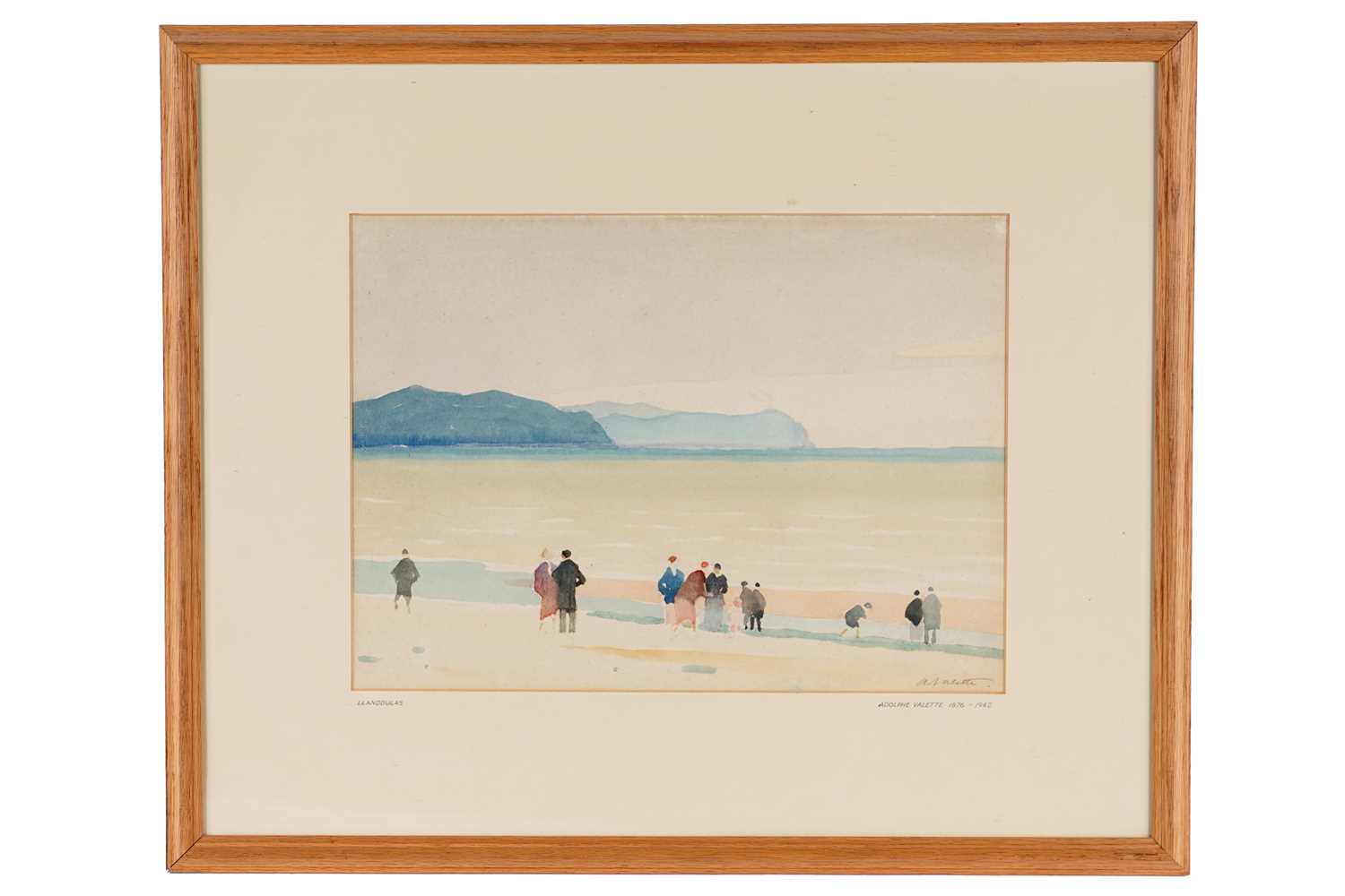 Lot 271 - Pierre Adolph Valette - Llanddulas | watercolour