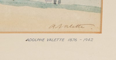 Lot 271 - Pierre Adolph Valette - Llanddulas | watercolour