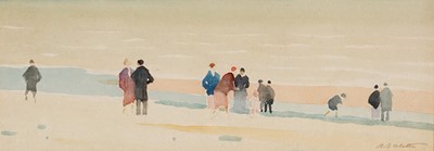 Lot 271 - Pierre Adolph Valette - Llanddulas | watercolour