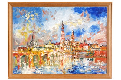 Lot 378 - Antoni Sulek - Venice landscape | oil