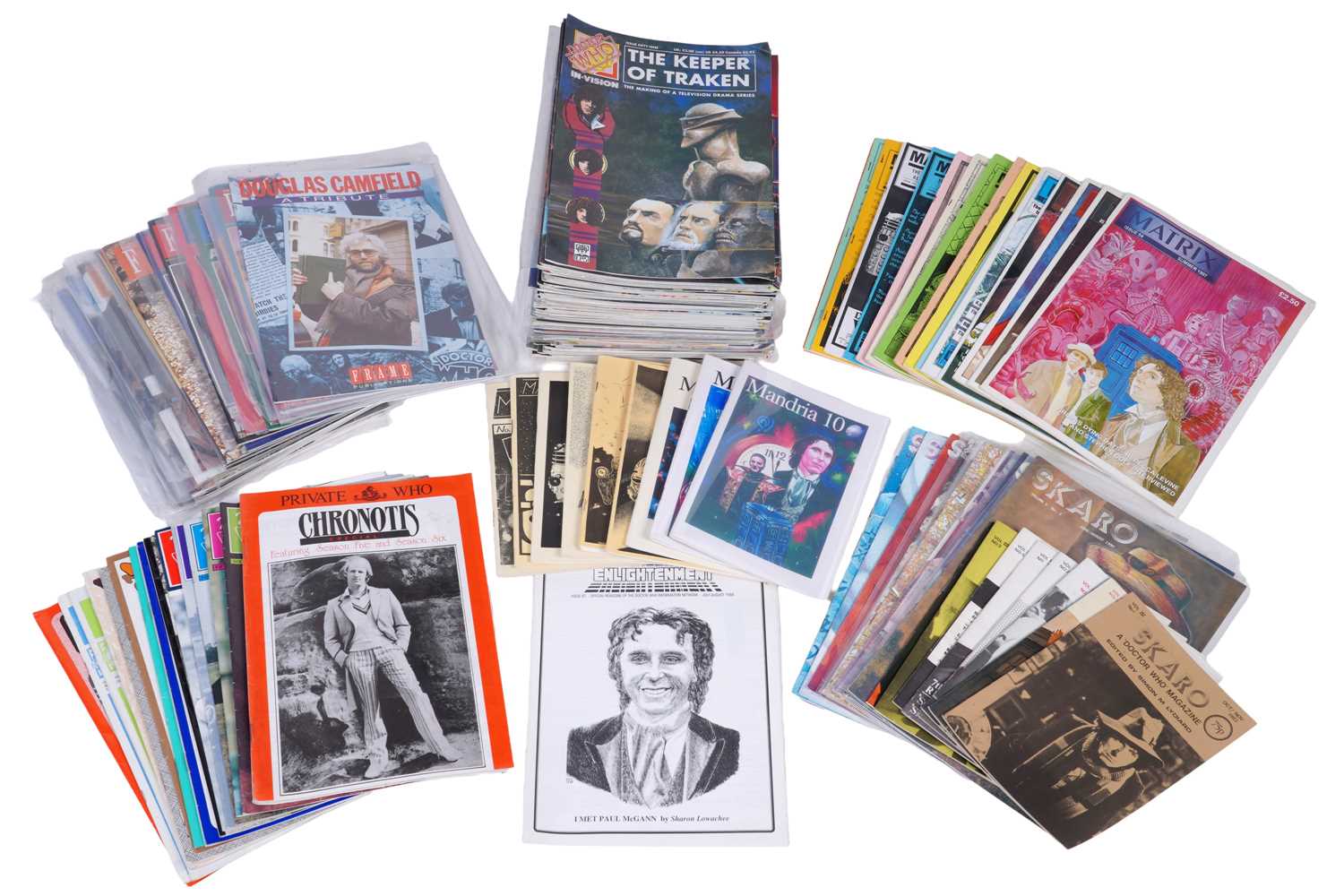 Lot 289 - A collection of Doctor Who magazines and fanzines