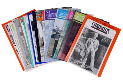 Lot 289 - A collection of Doctor Who magazines and fanzines