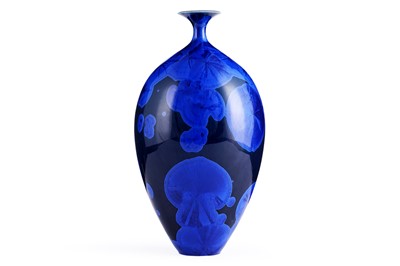 Lot 48 - A Richard Bideau Porcelain Studio Pottery vase