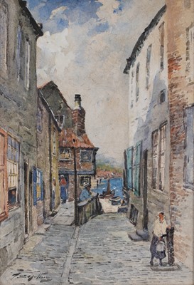 Lot 378 - Thomas Swift Hutton - Views of Whitby | watercolour