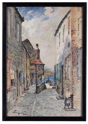 Lot 378 - Thomas Swift Hutton - Views of Whitby | watercolour