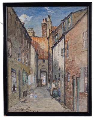 Lot 378 - Thomas Swift Hutton - Views of Whitby | watercolour