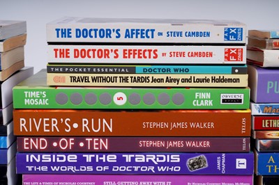 Lot 279 - A collection of Doctor Who related books