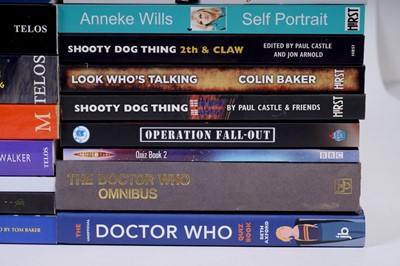 Lot 279 - A collection of Doctor Who related books
