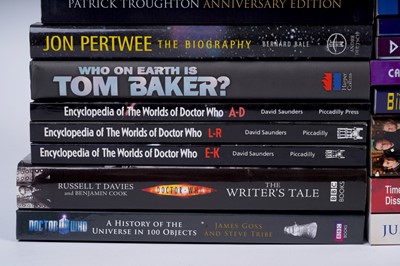 Lot 279 - A collection of Doctor Who related books
