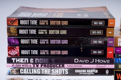 Lot 279 - A collection of Doctor Who related books