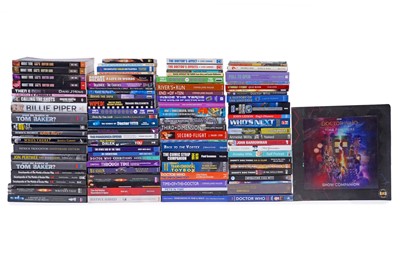 Lot 279 - A collection of Doctor Who related books