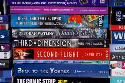 Lot 279 - A collection of Doctor Who related books