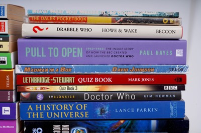 Lot 279 - A collection of Doctor Who related books