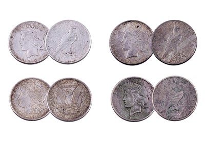 Lot 41 - Four United States Of America Silver Dollars