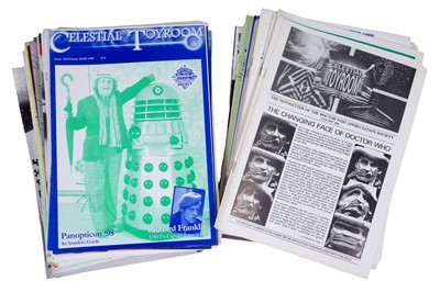 Lot 293 - A collection of Doctor Who magazines and fanzines