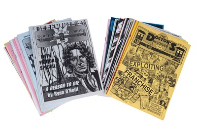 Lot 293 - A collection of Doctor Who magazines and fanzines