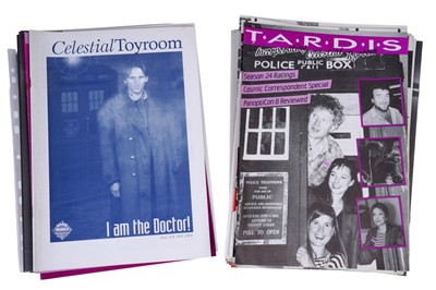 Lot 293 - A collection of Doctor Who magazines and fanzines