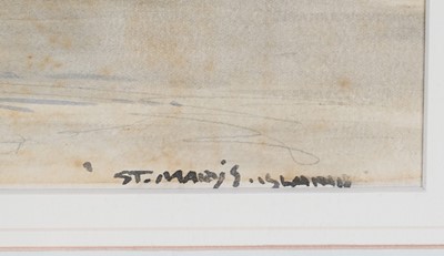 Lot 396 - Victor Noble Rainbird - Two North East Views | watercolours