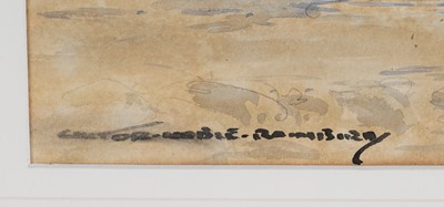 Lot 396 - Victor Noble Rainbird - Two North East Views | watercolours