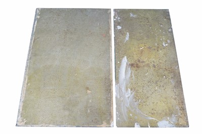 Lot 458 - Two mid-20th Century aluminium advertising signs