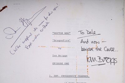 Lot 290 - A collection of Doctor Who Scripts and copies of scripts