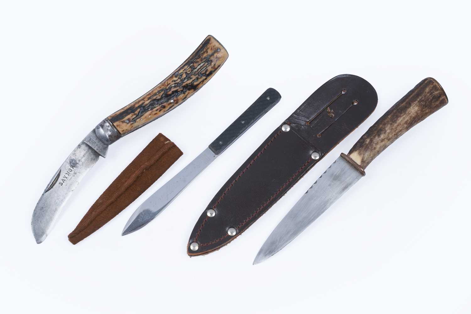 Lot 494 - Three knives